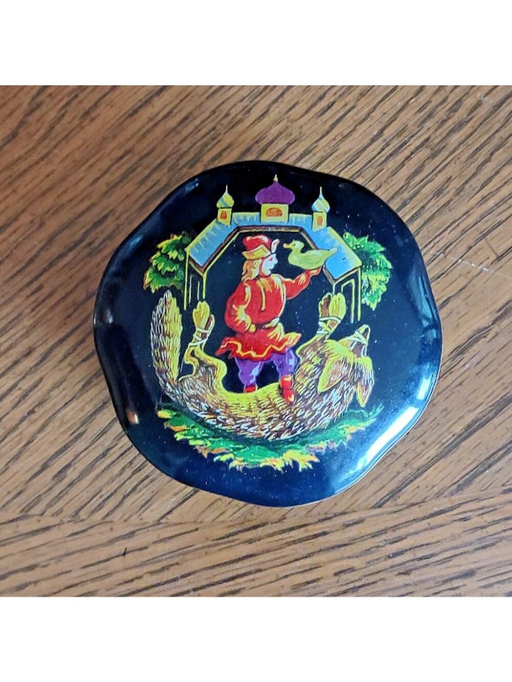Vintage 1988 Franklin Mint House of Faberge Peter and the Wolf  Music Box